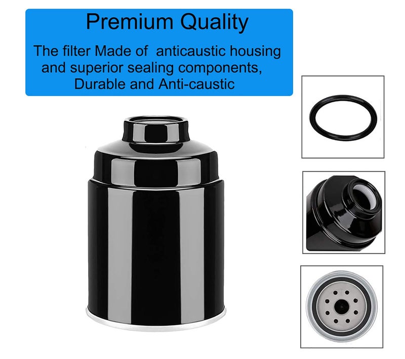 KAKO 6.7 Cummins Fuel Filter Water Separator for 2013-2018 Dodge Ram 2500 3500 4500 5500 6.7L Cummins Diesel Engines, Replace 68197867AA 68157291AA - Image 4